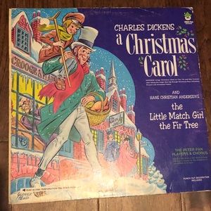⭐️Vintage ⭐️A Christmas Carol Story Record